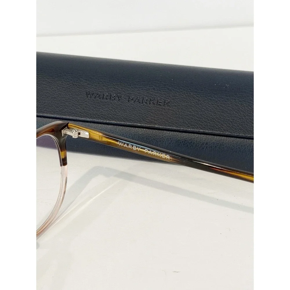 warby parker EUGENE N 615-51-17-140 Eyeglasses Frame With Hard Case Fast Shippin